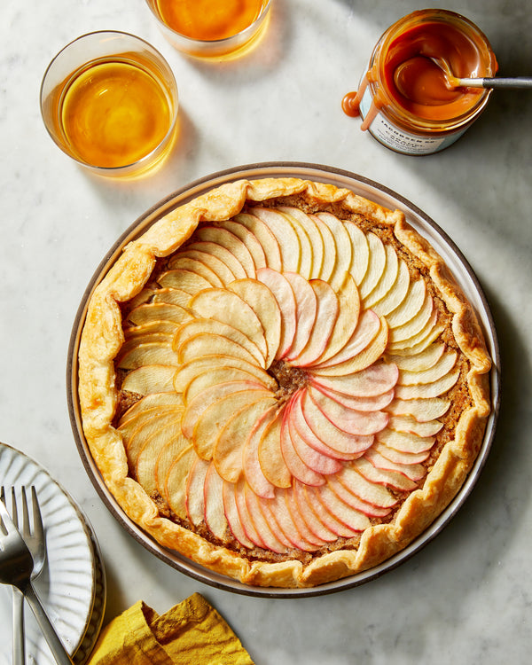 Apple Frangipane Galette