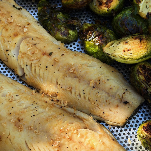 Miso Seremoni Black Cod with Grilled Brussels Sprouts