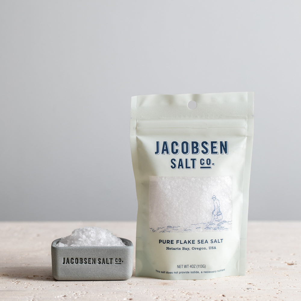 Flake Salt & Cellar
