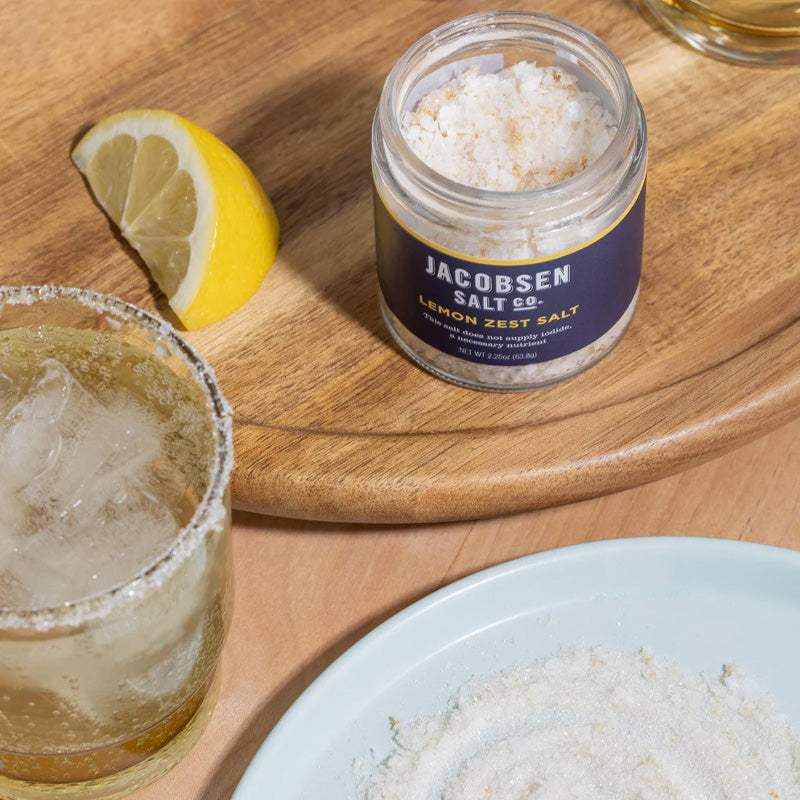 Infused Lemon Zest Salt