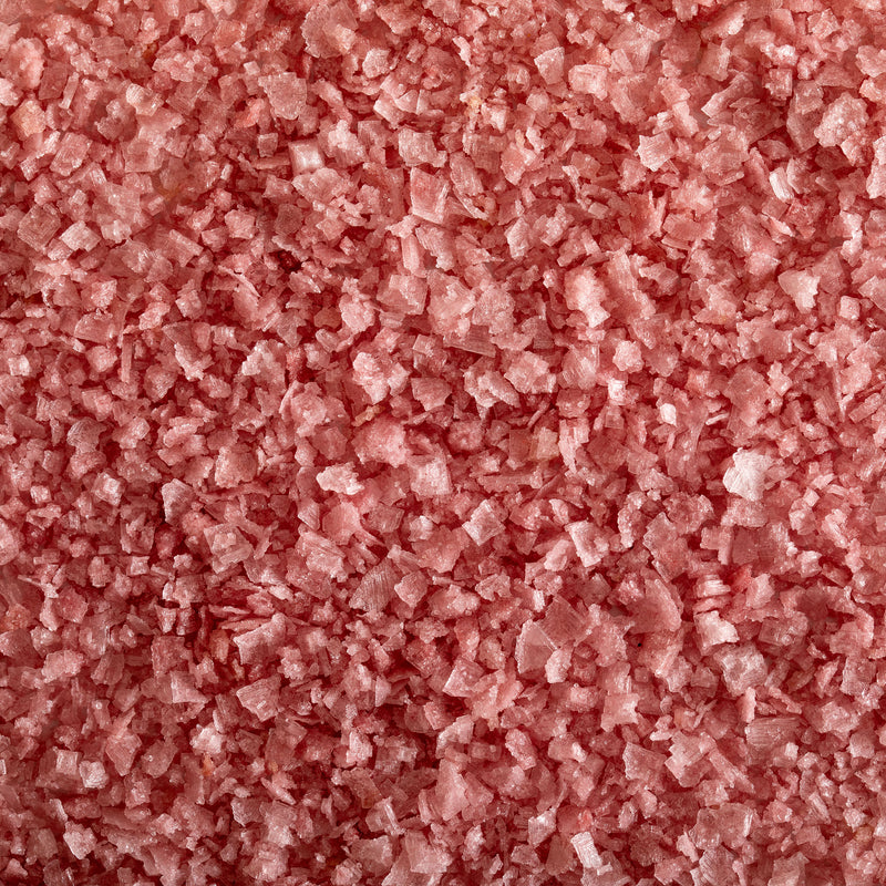 Close up of Jacobsen Infused Pinot Noir Salt. 