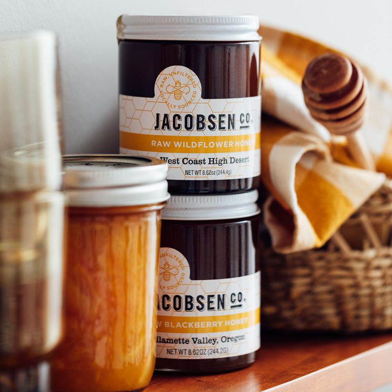 Raw Blackberry Honey