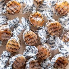 Jacobsen Co Salty Natural Licorice out of box in branded wrappers
