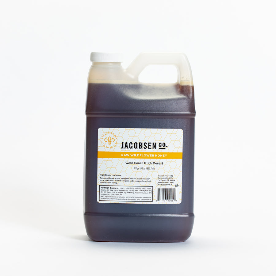 Raw Wildflower Honey 1/2 Gallon – West Coast High Desert