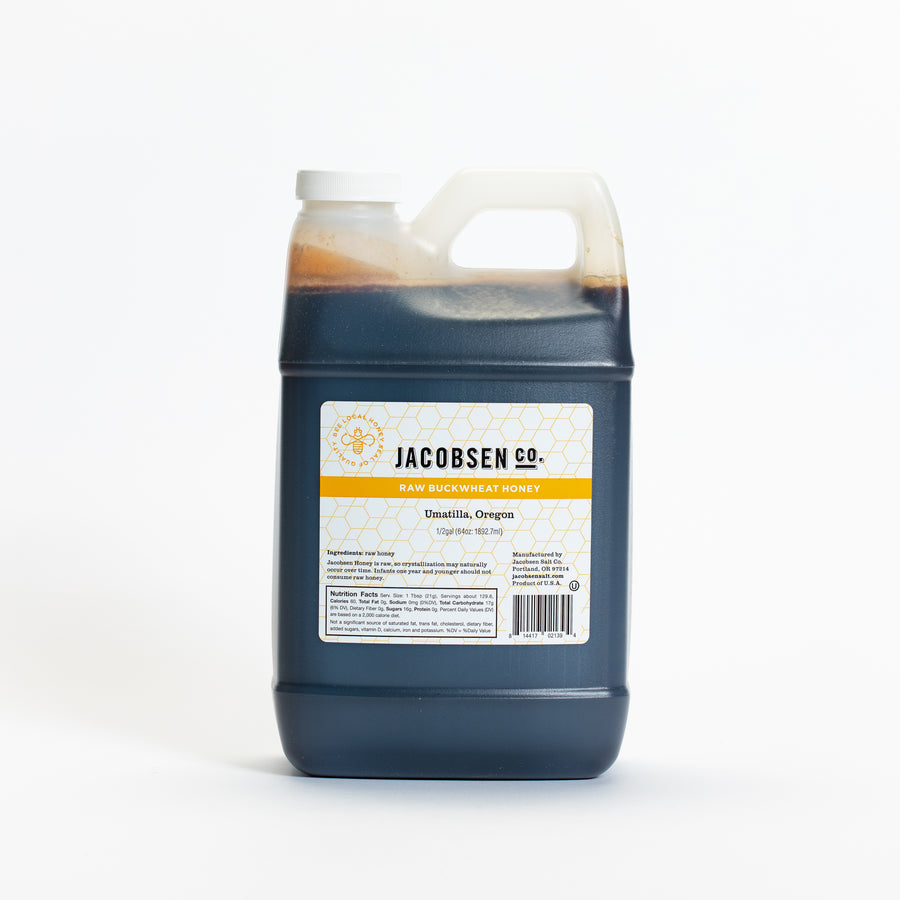 Raw Buckwheat Honey 1/2 Gallon – Umatilla, Oregon